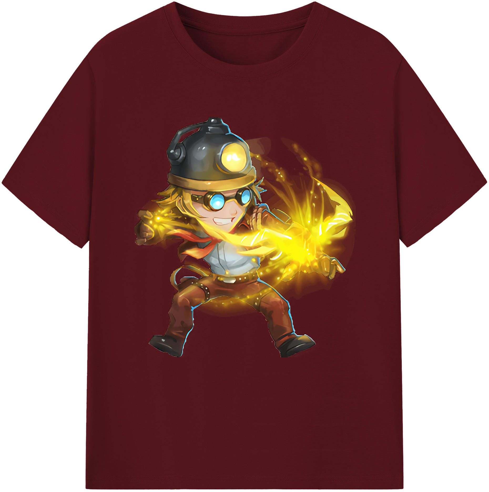 リーグ・オブ・レジェンド League of Legends LOL 綿100％半袖Tシャツ（フロントプリント）